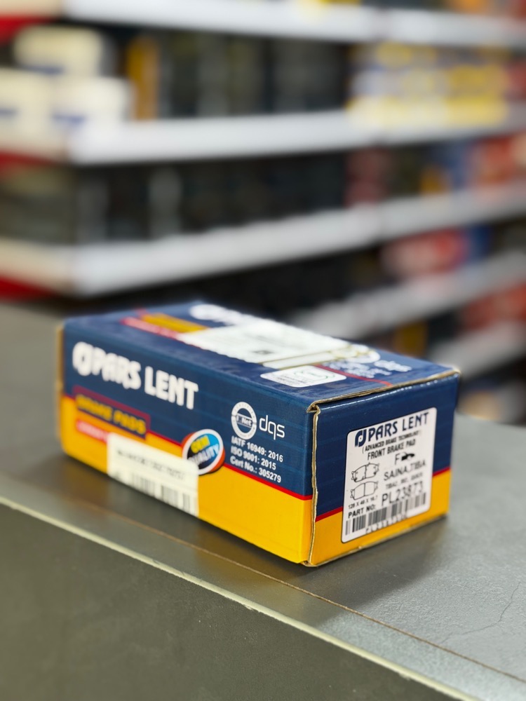 لنت ترمز جلو ریو تیبا کوییک و ساینا - برند پارس لنت